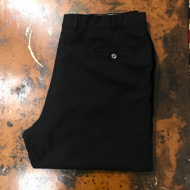 로렌 랄프로렌 블랙 트라우저 슬랙스 허리 39 빅사이즈