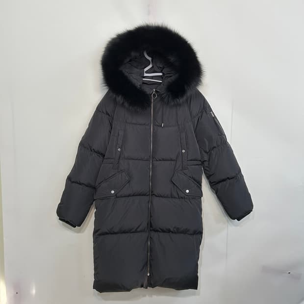 케네스레이디 구스다운 롱패딩 55 