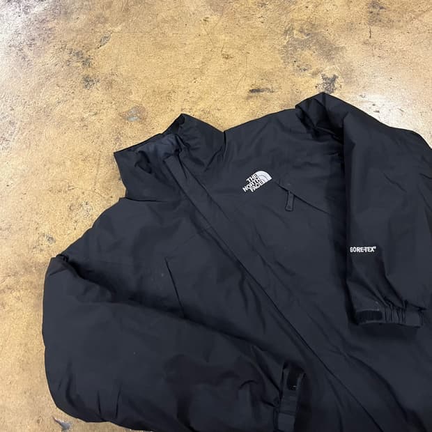 [정품/M] 노스페이스 고어텍스 블랙 바람막이 패딩 자켓 b15