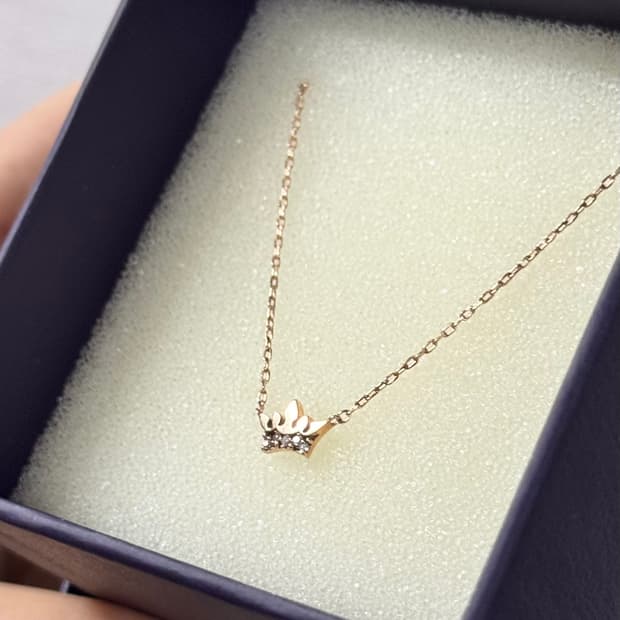 제이에스티나 14k 티아라 목걸이