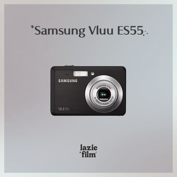 입문‧₊˚ Samsung VLUU ES55 삼성 블루 디카