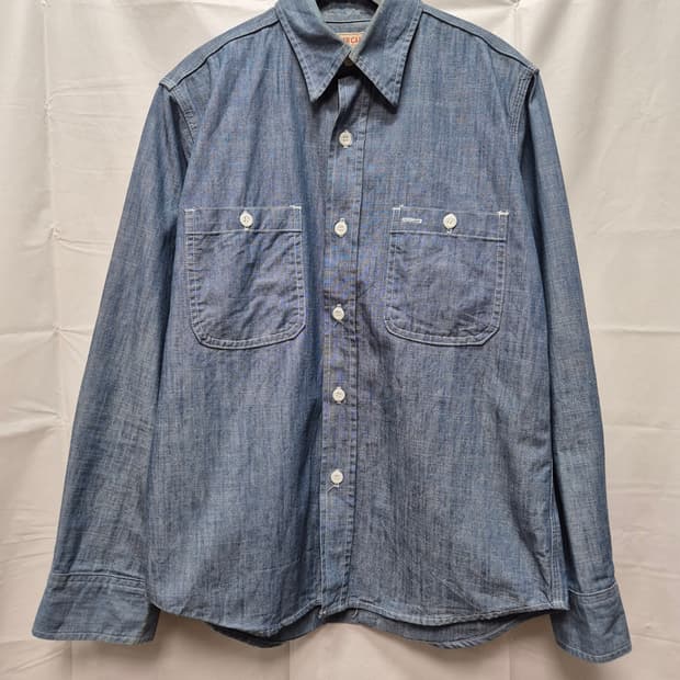 슈가케인 데님셔츠 