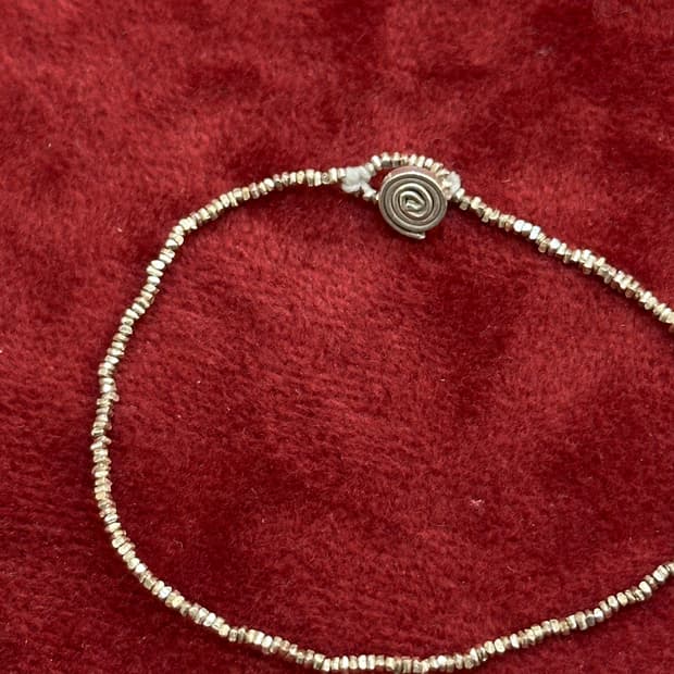 MUSTA Endless Spiral Silver Bracelet