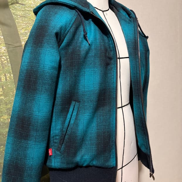 Levi’s 리바이스 패턴 후드 자켓 점퍼