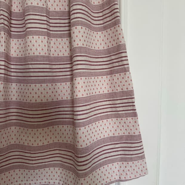 Dot Stripe Skirt