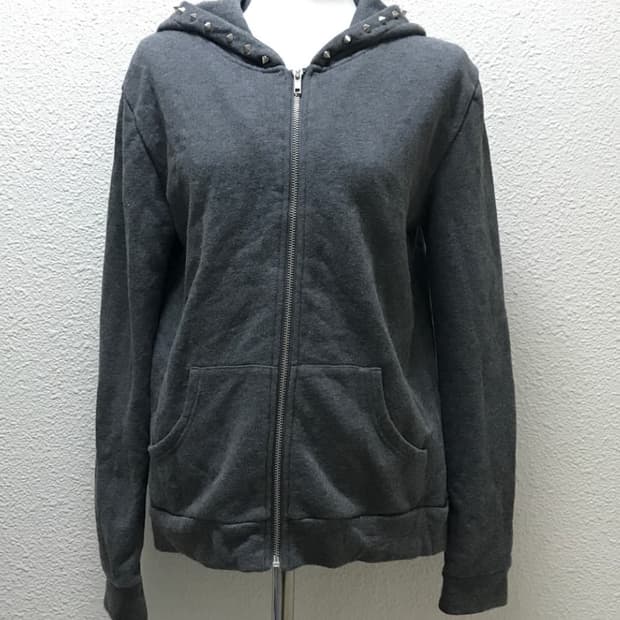 빈티지 찡 펑크 후드집업 