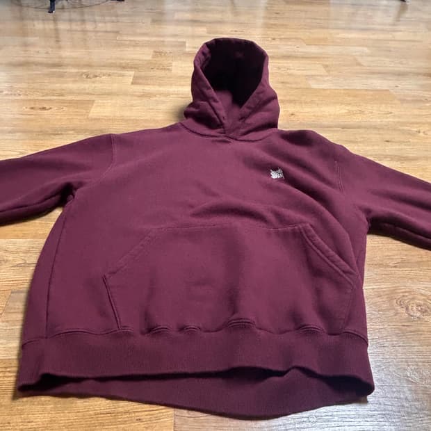 브라운브레스 후드티 버건디