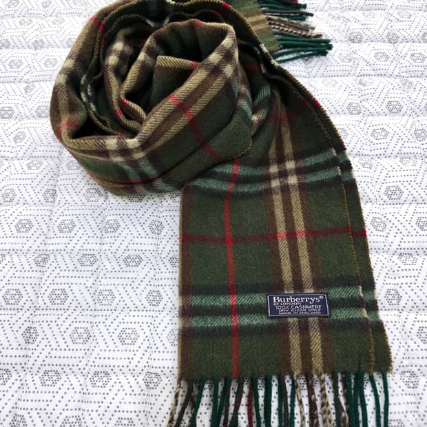 BURBERRY 정품 버버리 캐시미어 머플러
