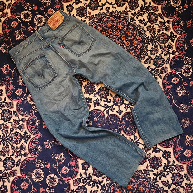 리바이스(Levis) 00's 빈티지 No. 501 데님 청바지 32