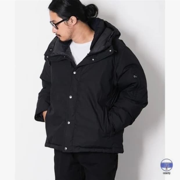 노스페이스 퍼플라벨 마운틴 숏 파카 나나미카