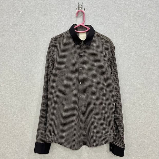 우영미 패턴 셔츠 