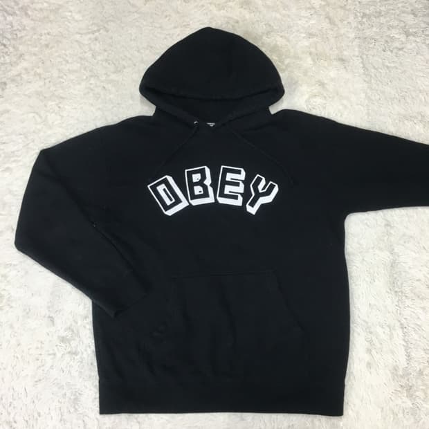 오베이 빅로고 후드티 CC13