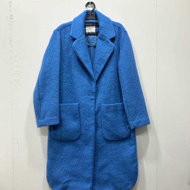 망고 MANGO 부클 코트 M