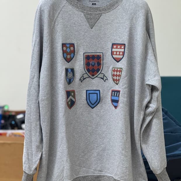 유니클로 JW anderson 스웨트셔츠 XXL