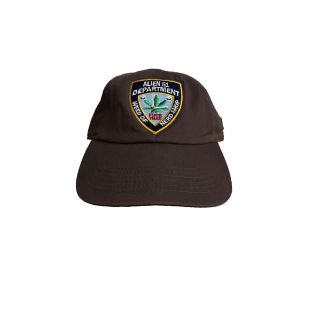 Fuckthatnerdshop_ Alien51 cap (Brown)