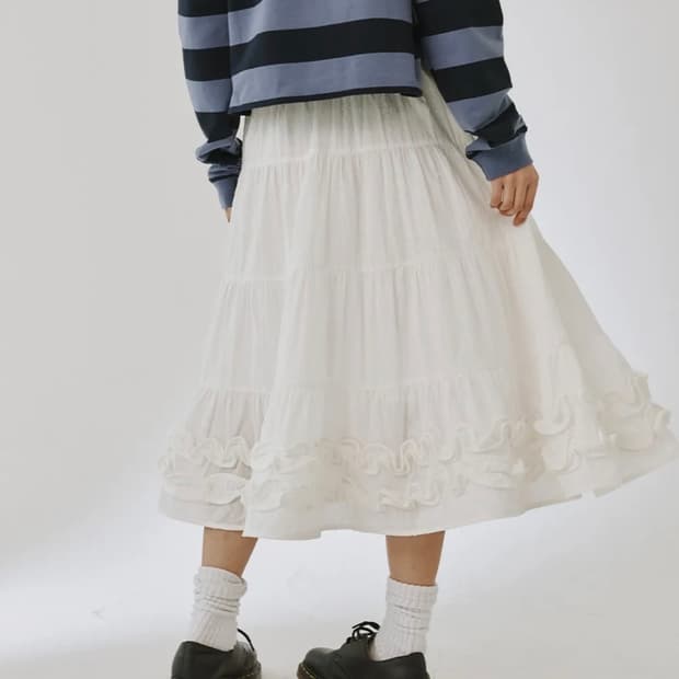 플리즈프로젝트 프릴 스커트