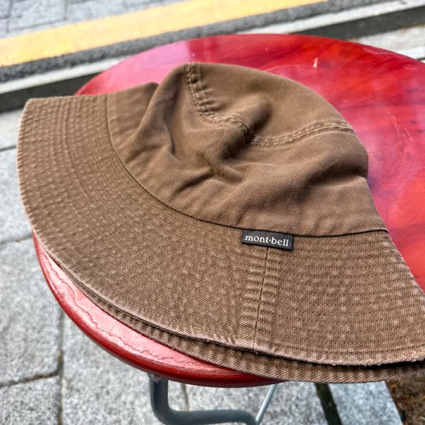 Montbell Cotton Bucket Hat Brown