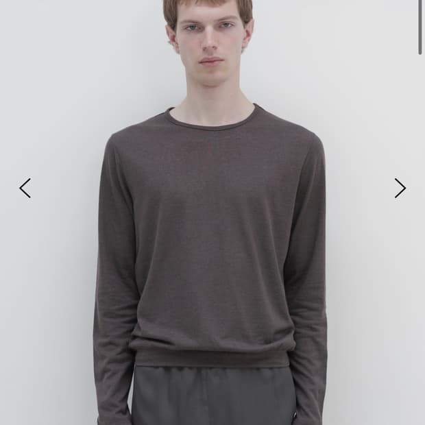 (구매) 레스 les Fin linen top 브라운