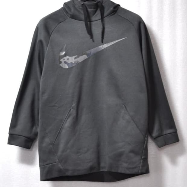 나이키/남성기모긴팔카모후드티(사이즈95)