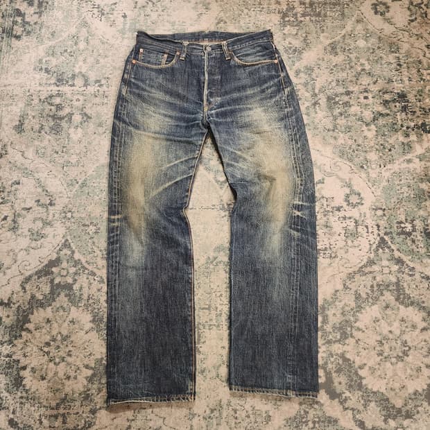 45rpm 셀비지 데님팬츠