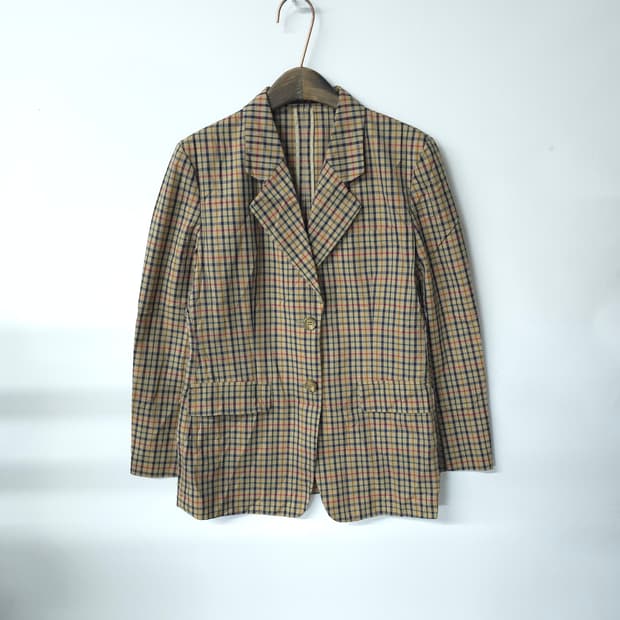 닥스런던 체크 블레이져 ( 여성 55~55반 )