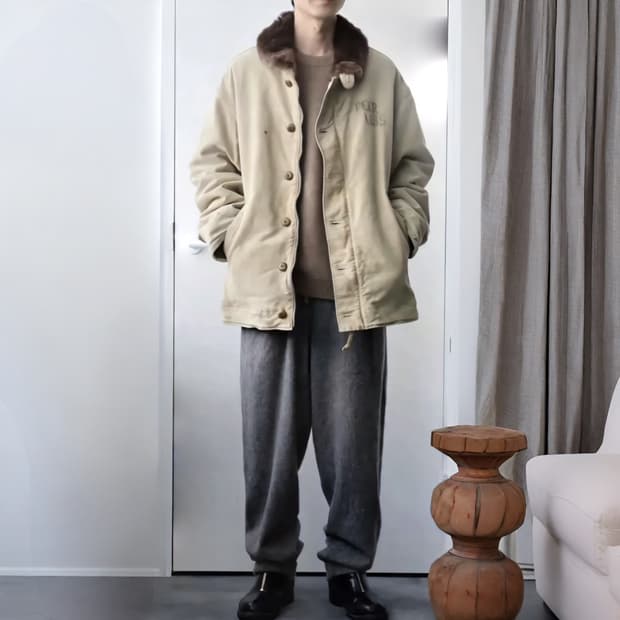 21fw CHIEF DECKHAND COAT