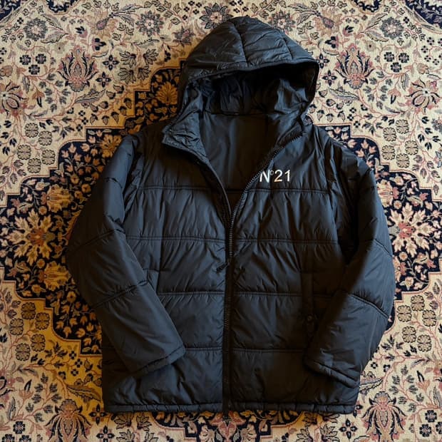 N21 다운 패딩 자켓 100