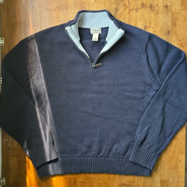 L.L.Bean 엘엘빈 하프집업 니트 L