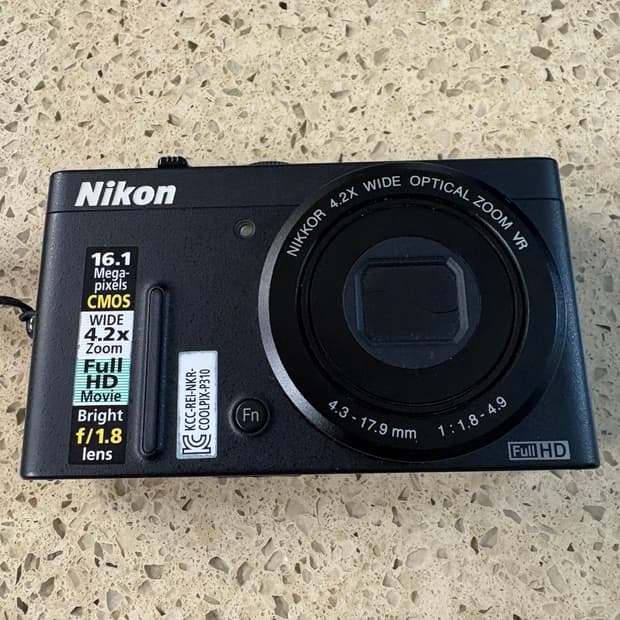 NIKON COOLPIX P310 블랙 니콘쿨픽스