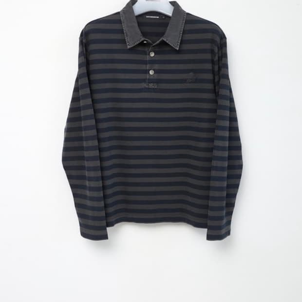 해칭룸 vtg 스트라이프 폴로티