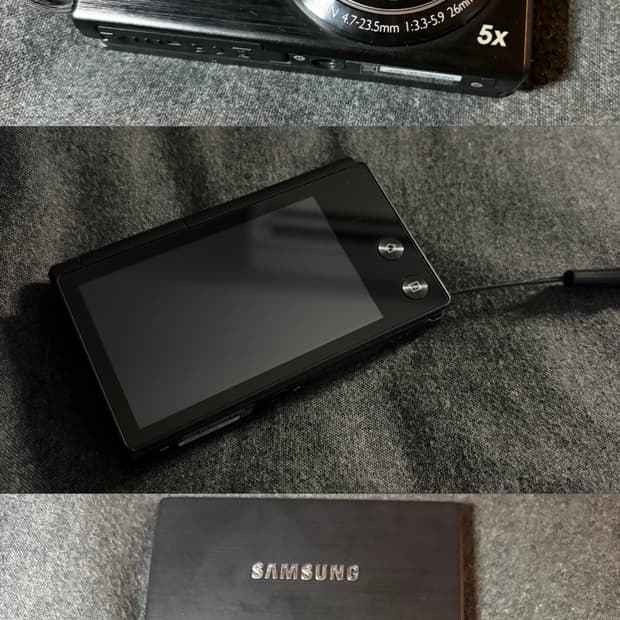 삼성 미러팝 MV800 BK 작례포함 소프트포커스