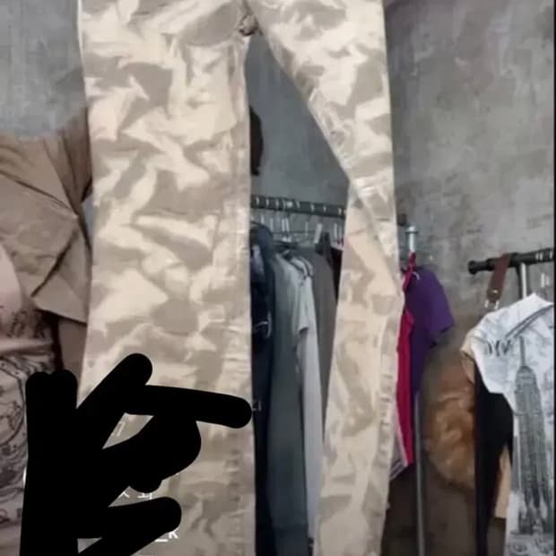 shop502 빈티지 부츠컷 팬츠 y2k