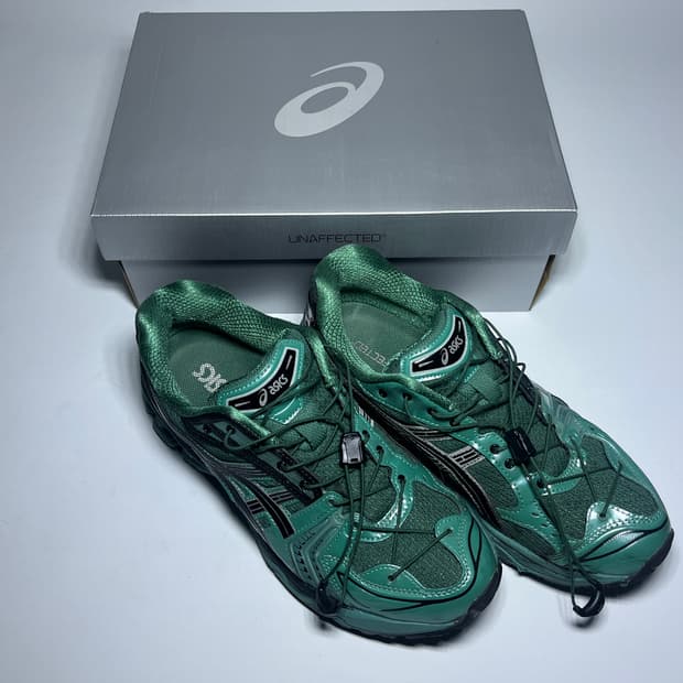 [260] 아식스 X 언어펙티드 젤 카야노 14 우라노스 그린