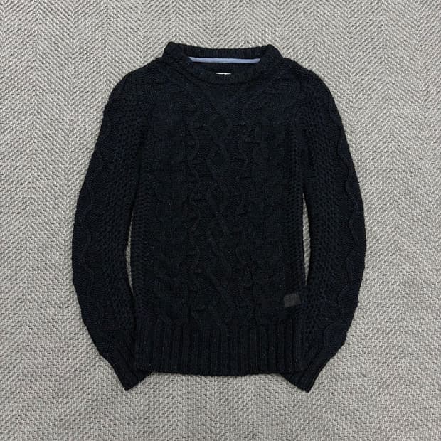 지스타로우 니트 스웨터 v3101 