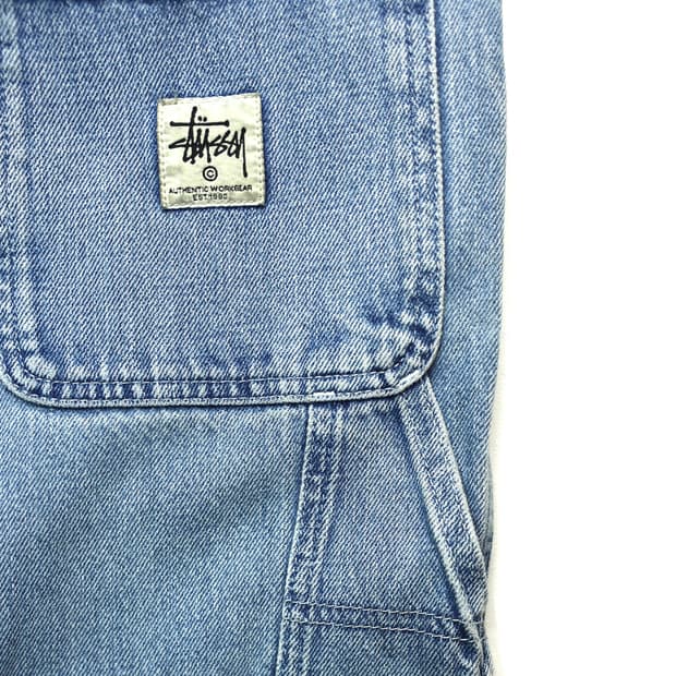 [Stussy] Double Knee Denim Carpenter Pan