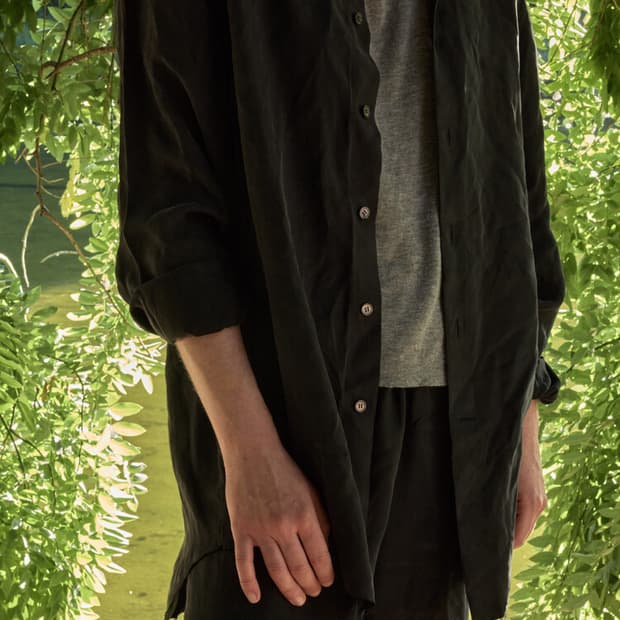 [1] mudule oversized shirts cupra black