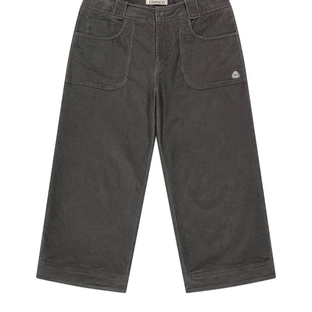 코이세이오 코듀로이 카프리팬츠