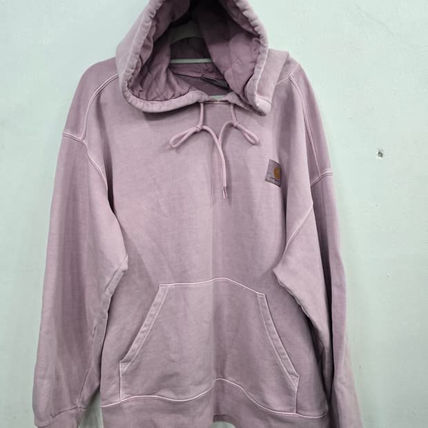 칼하트 후드 넬슨 핑크 스웨터 xl