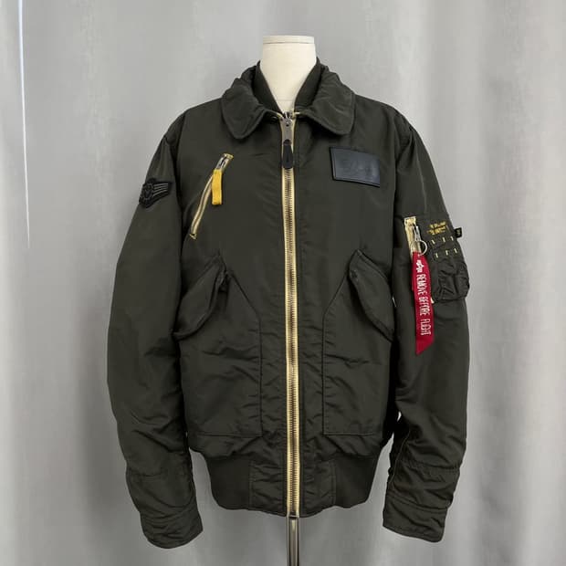 알파인더스트리 레이어드 B-15 봄버 자켓/#3684