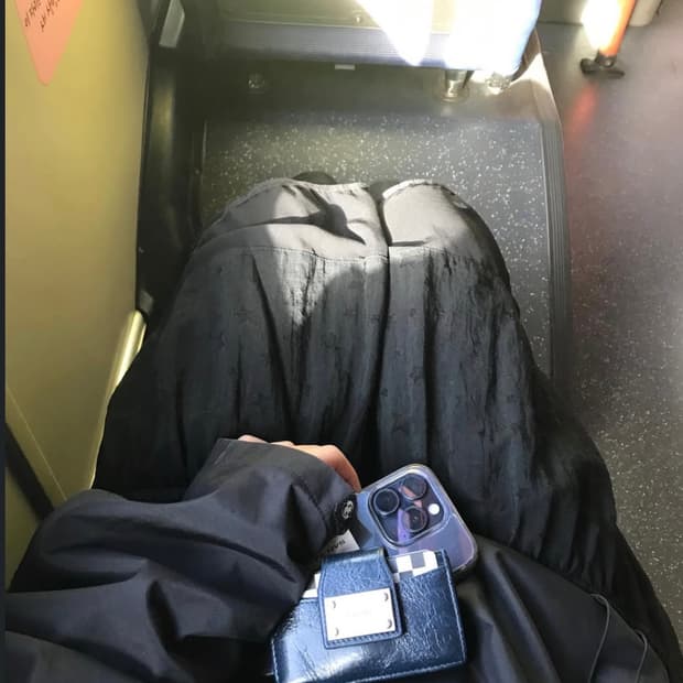 별 무늬 레이어드 스커트