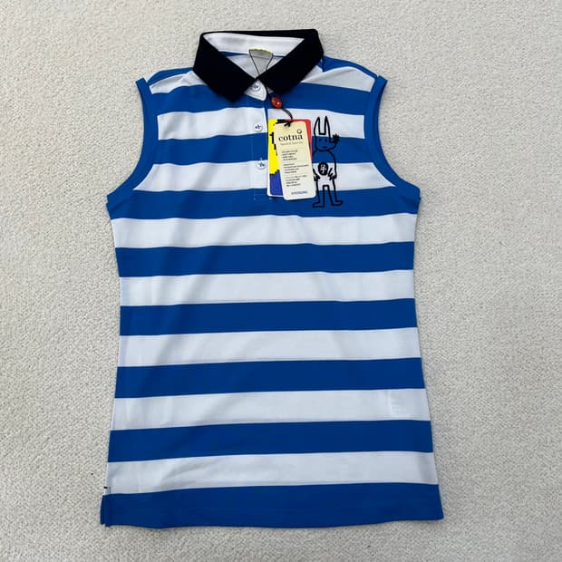 85 새상품 까스텔바작 민소매 티셔츠 0305M