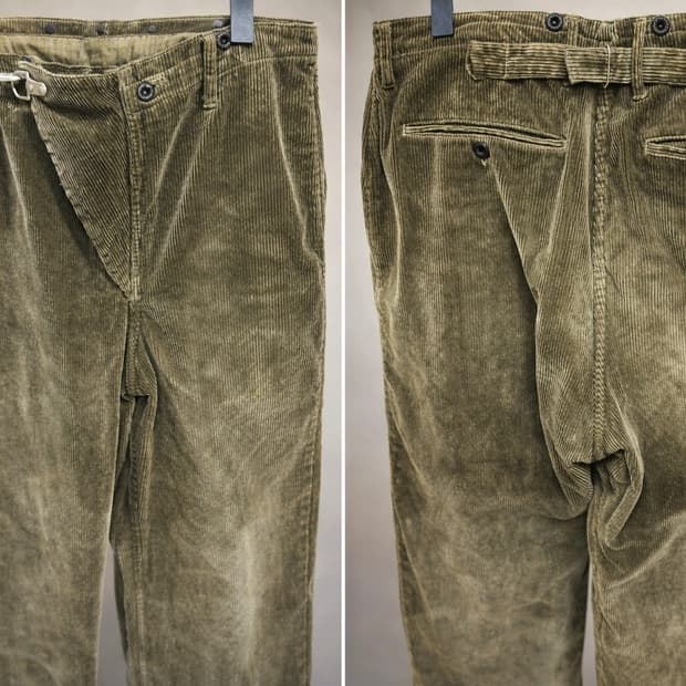 올드조 코듀로이 팬츠 34