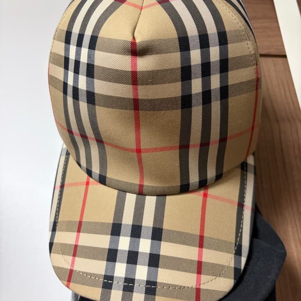 버버리 캡모자