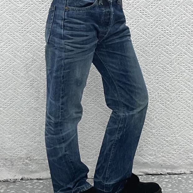 리바이스 502xx 올드스쿨 빅E 재팬 데님팬츠 28인치 C06949