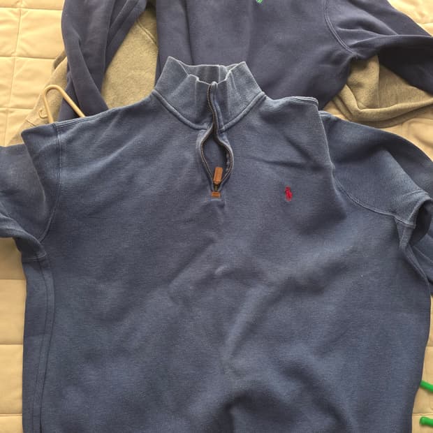 폴로 랄프 로렌 반집업 xl 판매합니다.