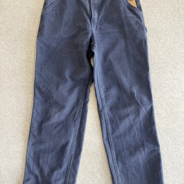 칼하트 카펜터 덩가리 핏 워크 팬츠