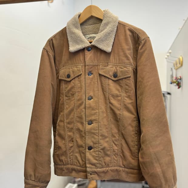 Polo ralph laulen coduroy sherpa jacket