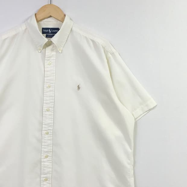 XL 폴로 블레이크 아이보리 셔츠