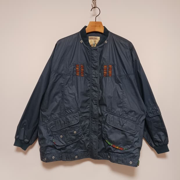 유럽빈티지 워크웨어 블루종자켓