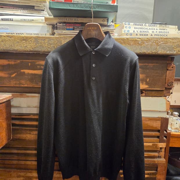 휴고보스 블랙라벨 니트 PK 